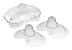 Bröstvårtsskydd - 2-pack silikonbröstvårtsskydd Storlek L, 23,ZQKLA