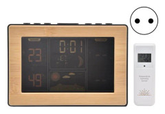 LCD väderstation med RCC-mottagningsfunktion