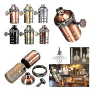 1st Glödlampa H. E26 / E27 Retro Lampsockel