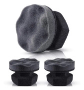 3-pack däckglansapplikatorer, däckförbandspads, däcksvampapplikatorer, skumdäckgelapplikatorer