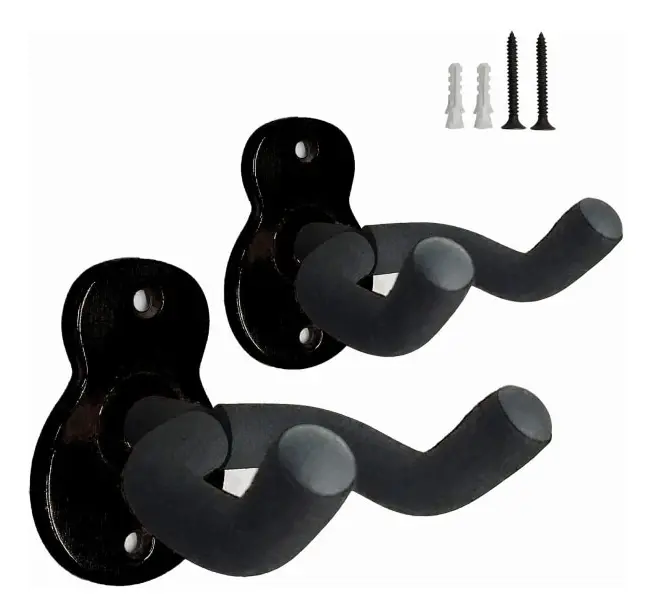 2-pack metallgitarrväggfäste, med skyddssvamp, Su