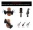 2-pack metallgitarrväggfäste, med skyddssvamp, Su