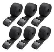 Cykelbärarrem, 6 st 1m Spännband med Rostfri Legering C