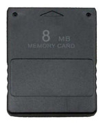 IC-minneskort för PS2, 8mb (svart)
