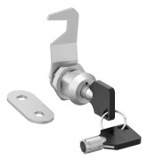 Rörformade kamlås med nyckel lika, verktygslåslås ersättningslås, RV kamlås säkerhet (1 förpackning 5/8\" nyckel lika)
