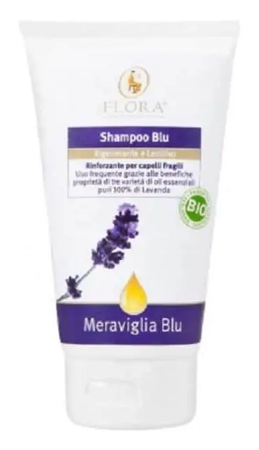 Flora + Bio-Bdih Blue Shampoo 150 ml