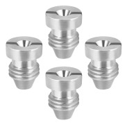 4 stycken skumnonspistolmunstycken, 1,1 mm skumnonspistolmunstycke (rostfritt stål)