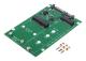 IC M.2 NGFF eller MSATA till SATA-adapter 2-i-1 NGFF eller MSATA Konverterare