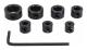 Djupstopp för utförsäljning - Bit Set - 8 delar Djupstopp Borr Djupstopp Ring Lokalisatorer, 3mm, 4mm, 5mm, 6mm, 8mm, 10mm, 12mm