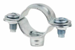 Enkelklämma M7 - Förzinkad 22 mm - Kartong med 100 st