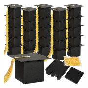 50-pack examensgodisboxar Diy examensmössor Kompatibla med presentfestdekoration