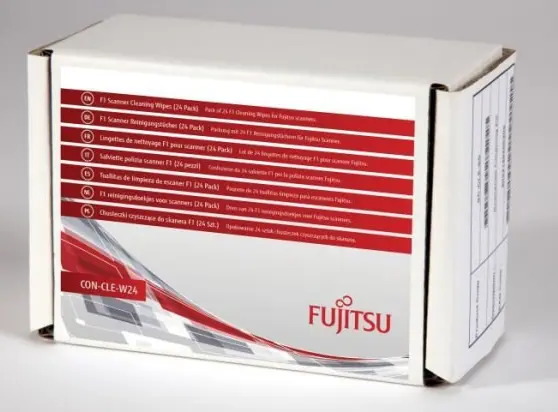 Fujitsu CON-CLE-W24, Rengöring av elektronisk utrustning fuktiga trasor, skannrar, multicolor, ScanSnap SV600