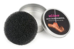 Namotu Color Removal Sponge - Torr Makeup Brush Quick Cleaner Sponge - Tar bort skuggfärg från din borste utan vatten eller kemiska lösningar