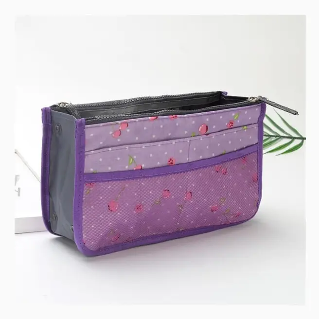 Organizer Insert Bag Dam Nylon Travel Insert Organizer Handväska