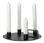 Ljusfat / Adventsljusstake Artsy By On Svart