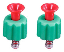 2 st säkerhetsträdgårdssprinkler spruta luftkompressor tryckavlastningsventil för 3L/5L/8L (grön) green