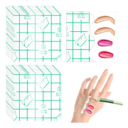 100 stycken handpalett makeupartisttillbehör för engångsbruk (2,3 x