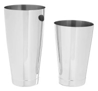 Shaker Cocktail Tin, Set (18 oz och 28 oz), Rostfritt stål, M37009