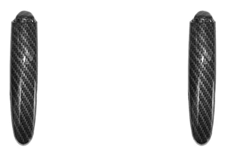 Kolfiber Handbroms Handtag Spak Skydd för Honda Civic 2006-2011