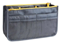 Handväska Organizer Insats för handväskor, Bag Organizers Inside Tote Pocketbook Damgrå