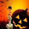 1st Halloween Ghost Skull Lamp Handstand LED Candle Lights Party Dekoration Sunmostar