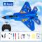 F22 2.4g Fjärrstyrd RC-plan 3-axlig Gyro 2-kanals Jetflygplan Fighter Rtf -ES