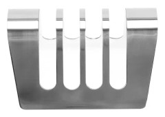 Rostfritt stål toastställ (4 stycken stålplåtsbrödställ)