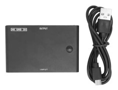 3 in 1 Out Switch 4K X 2K Ultra HD Support 3D RCA Input 3 Port HD Multimedia Interface Switch för Xbox 360 Laptop
