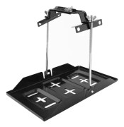 Universal Järn Bilbatteri Fack Justerbar Håll Down Clamp Kit