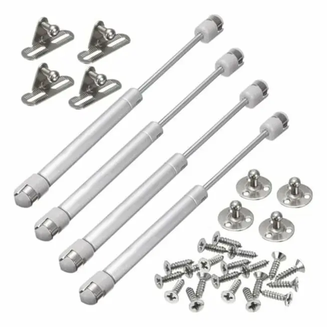 4 st gasfjädrar pneumatisk arm hydraulisk kökskåpslyft för möbelskåpsdörrlyft (150N)