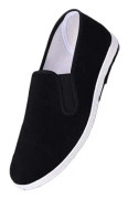 Kinesiska traditionella Kung Fu Kampsport Tai Slipper Skor Black 43 Size