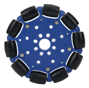 5604‑0014‑0096 Omni Hjul Gummi Omni-Riktat Hjul Robot Del Tillbehör