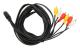 Mini DIN till 6 RCA-kabel 9-stifts klarsignal stabil ljudvideokomposittråd för digital videokamera TV AV-mottagare
