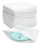 (100PCS-25x30cm) Skumark ark bubbelplast flytt kartong för bordsartiklar flytt kartong glas dis