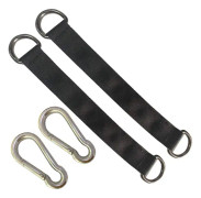 Trädgunga Hängande Kit Heavy Duty Hängande Remmar Håller Med Karabinhake Perfekt för Trädgunga Säte, Hängmatta, Planka