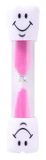 Pink-3 Minute Tandborste Sand Timer, Badrumstillbehör för barn, D