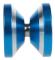 MAGIC YOYO N8 Aluminium Yo Yo - Blå[GL] Blue