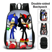 Ryggsäck med Sonic the Hedgehog-tryck för barn, pojkar och flickor