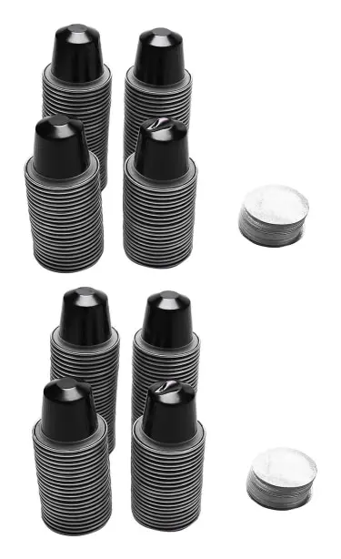300 Set Refillbara Kaffe Kapsel Koppar Engångs Pods För Nescafe Automatisk Kaffemaskin