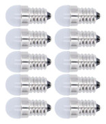 10 st E14-lampor energibesparande varmvitt ljus LED-smålampor för taklampa vägglampa 500lm 1,5W 24V