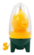 Manuell Egg Scrambler Shaker Äggmaskin Äggulamixer Köksprylar Grön Gul
