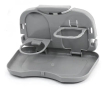 Hot New Folding Auto Bil Baksäte Bord Dryck Cup Brickhållare
