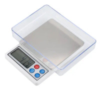2KG/0,1g Bärbar Mini Digitalvåg Elektronisk Balans Hög
