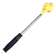 Praktisk Golf Picker Teleskopisk antenn Ball Pick up Tool Device Retriever Scoop (gul)