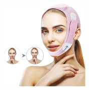 Double Chin Facial Slimming Belt V-shaped Lifting Face Straps Lifting Mask to Remove Law Lines