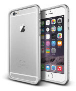 Verus Iron Bumper Skal till Apple iPhone 6(S) Plus (Silver - Vit