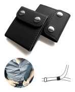 Säkerhetsbältesjusterare, 2-pack Universal Bil Säkerhetsbältesöverdrag Clip