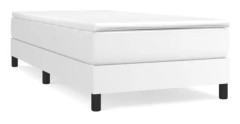 FDIT resårmadrass vit 90x190 cm konstläder - FDI7462856482851