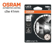 Osram c5w 41mm Led 6000K 1-pack spollampa festoon sv8,5-8 c10w Vit