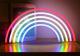 LED-ljus/nattlampa Neon Rainbow Multicolor Rum Dekorativt Ljus Rainbow Hänge Neon Ljus